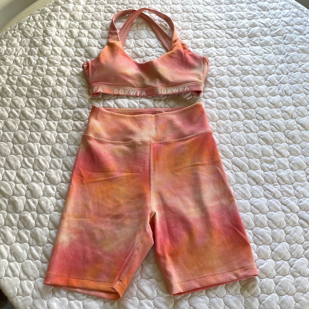 Sdx Wfa Sarah Day X White Fox Top & Shorts Size Small